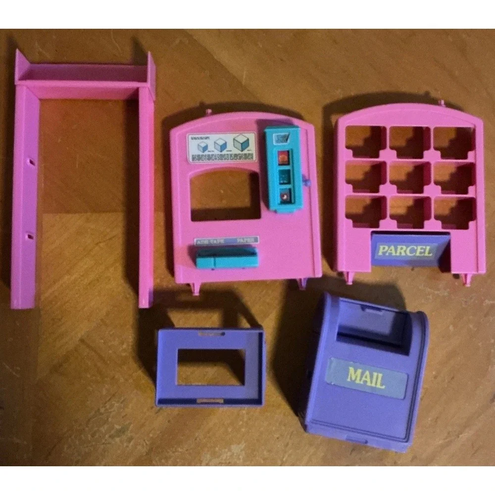 Barbie Doll‎ Post Office Play Set, Incomplete
